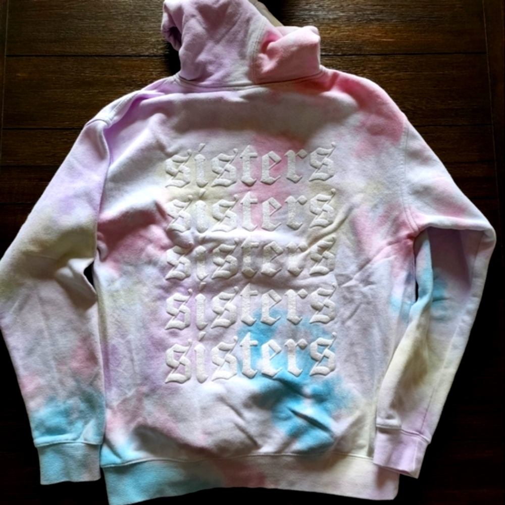 Tie Dye "Sisters" Hoodie